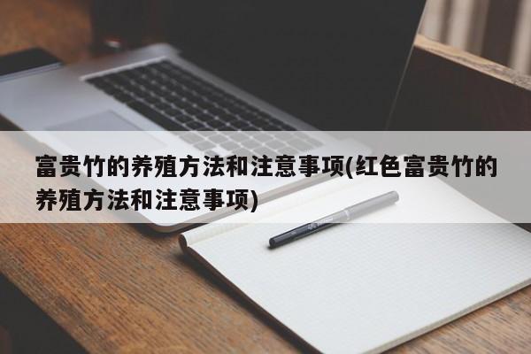 富贵竹的养殖方法和注意事项(红色富贵竹的养殖方法和注意事项)