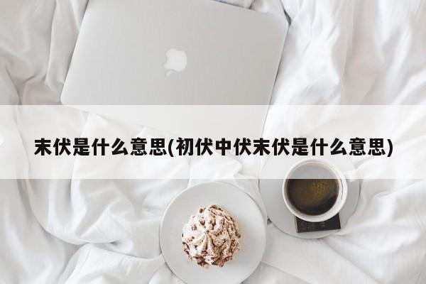 末伏是什么意思(初伏中伏末伏是什么意思)