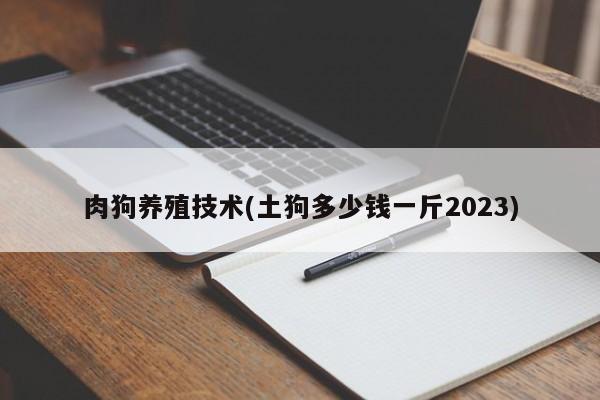 肉狗养殖技术(土狗多少钱一斤2023)